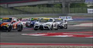 Marco Polo Motorsports Toyota GR Supra GT4 EVO2 at Circuit Of The Americas | Credit: Fred Hardy / SRO