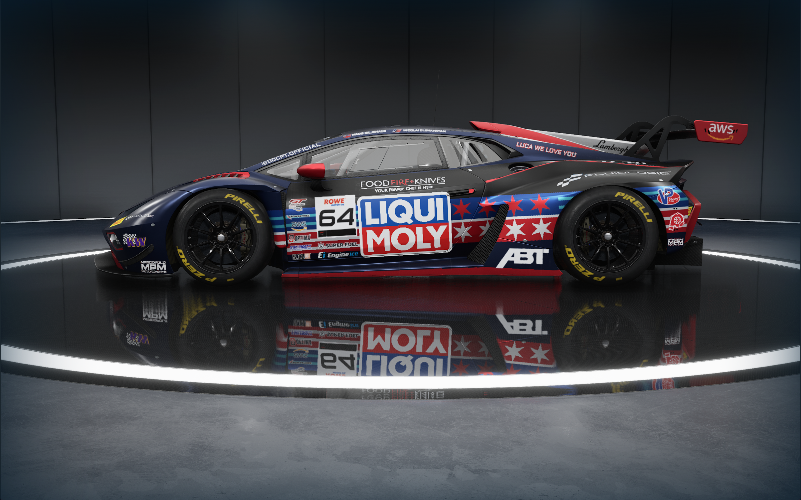 CPT #64 Lamborghini Huracan GT3 EVO2